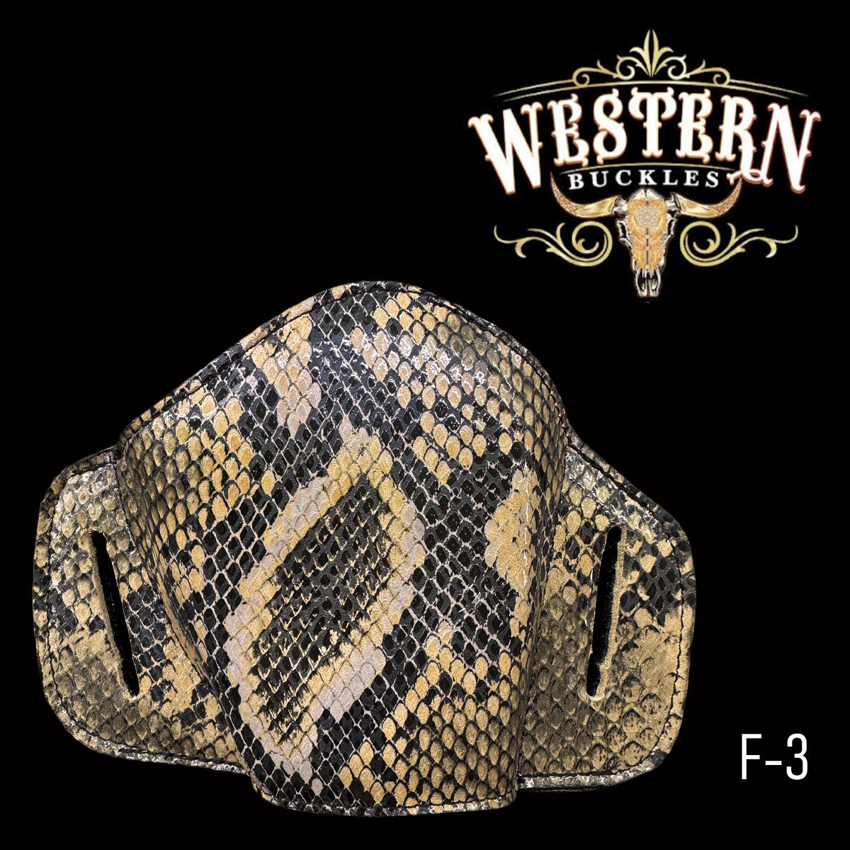 Gun Holster Funda Serpiente Cafe