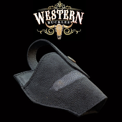 Gun Holster Funda Mantarraya Negro con Blanco