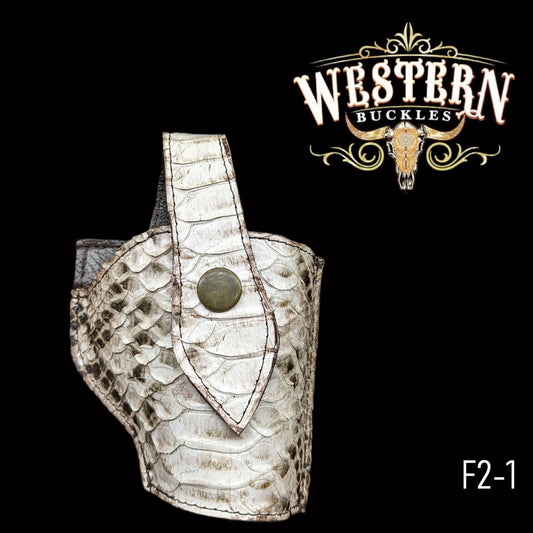 Gun Holster Funda Vibora Blanco
