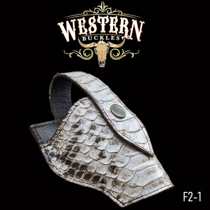 Gun Holster Funda Vibora Blanco