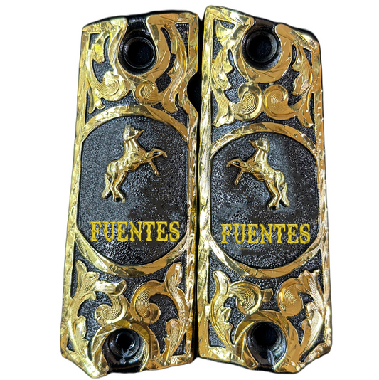 Colt Centenario Engraved Grip