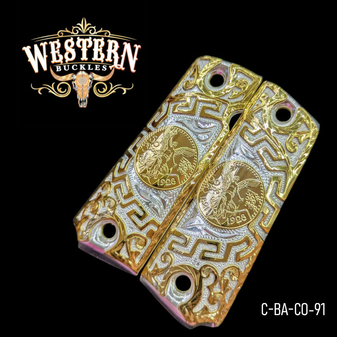 Full Size 1911 Centenary Gold and Silver Plated