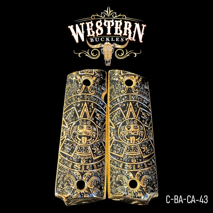 1911 Grips Gold Calendar-The Western Buckles