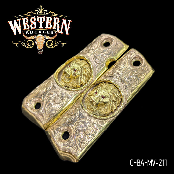 1911 Fullsize Lion Rose Gold-The Western Buckles