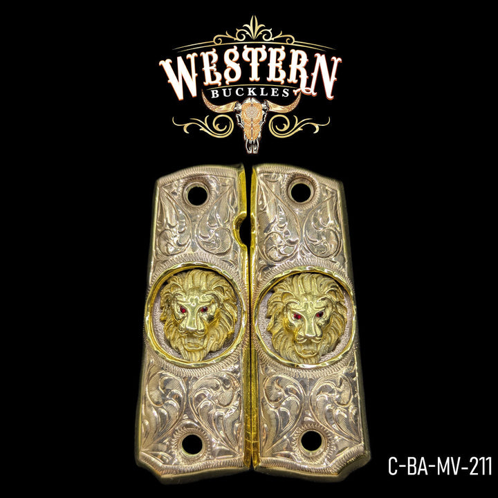1911 Fullsize Lion Rose Gold-The Western Buckles