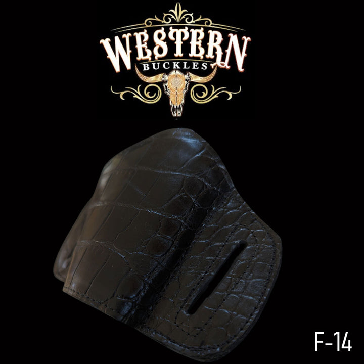 Gun Holster Sintetic Black-The Western Buckles