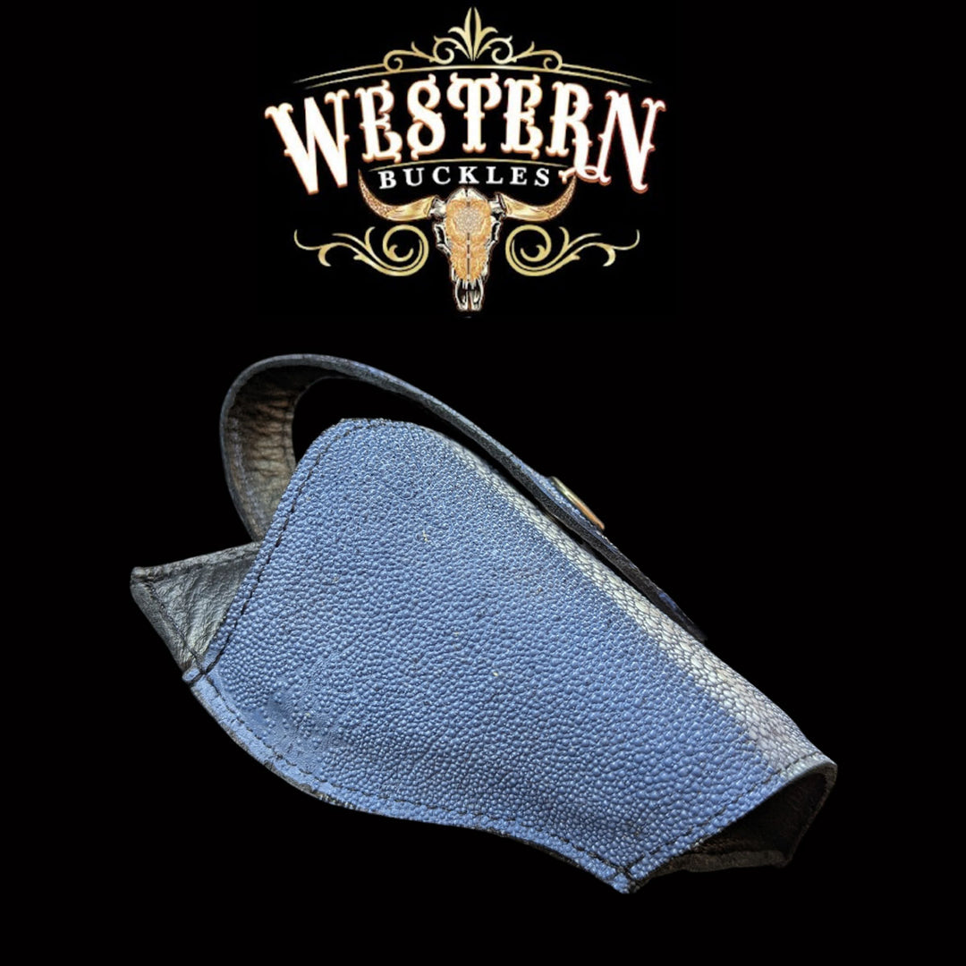 Gun Holster Sintetic Light Blue Mantarraya-The Western Buckles