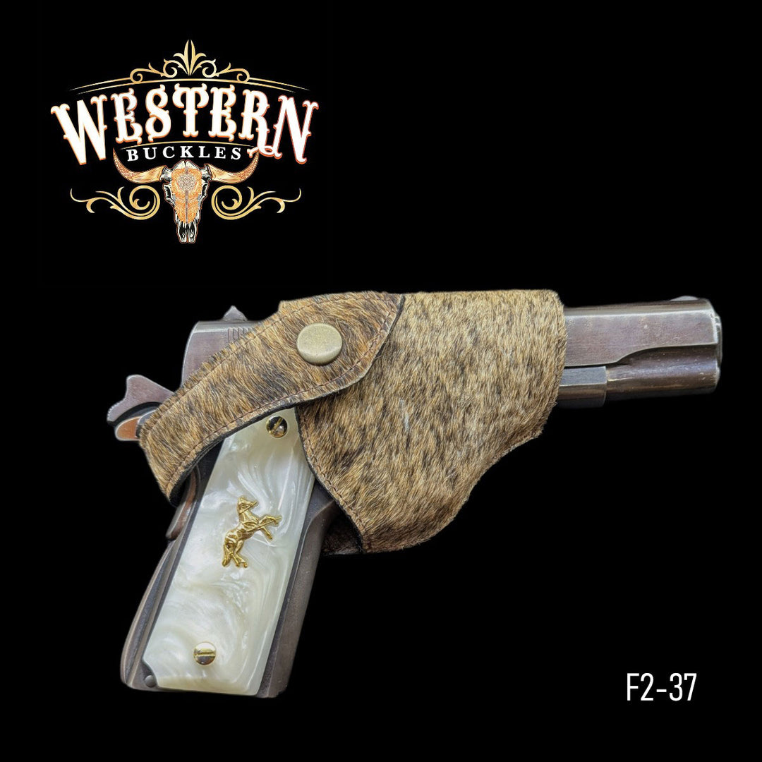 Gun Holster Sintetic Cow Light-The Western Buckles