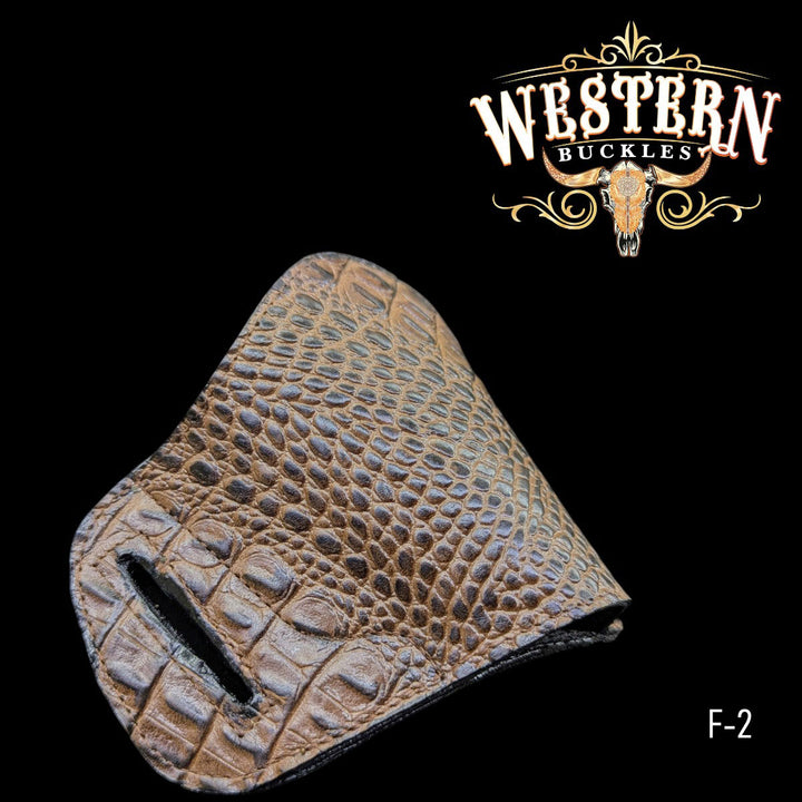 Gun Holster Sintetic Leather Light Brown