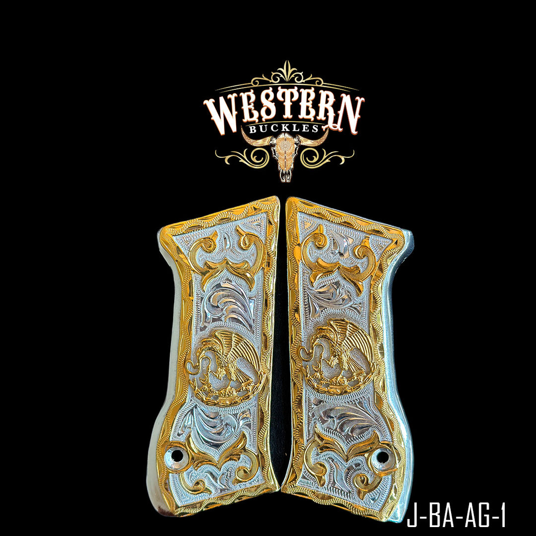 Eagle Gun Grips | Handcrafted by Western Buckles | SKU J-BA-AG-1