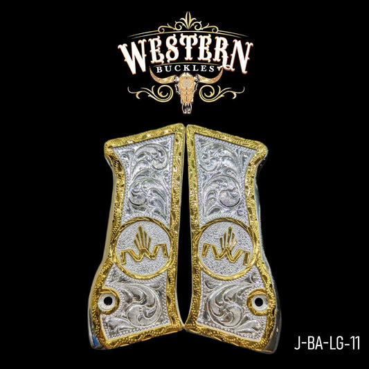 Cacha Jericho Logo IWI Nickel y Oro