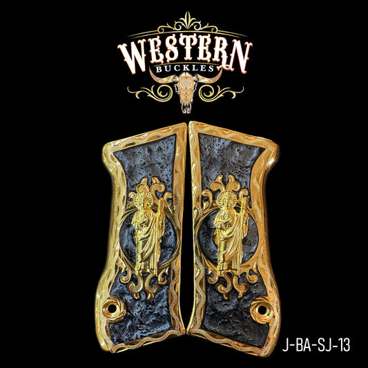 Cachas Jericho San Judas Oro y Resina Gris