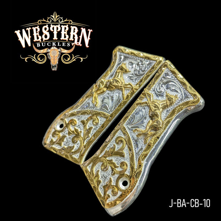 Jericho 941 9mm Grips Caballo Rameado-The Western Buckles