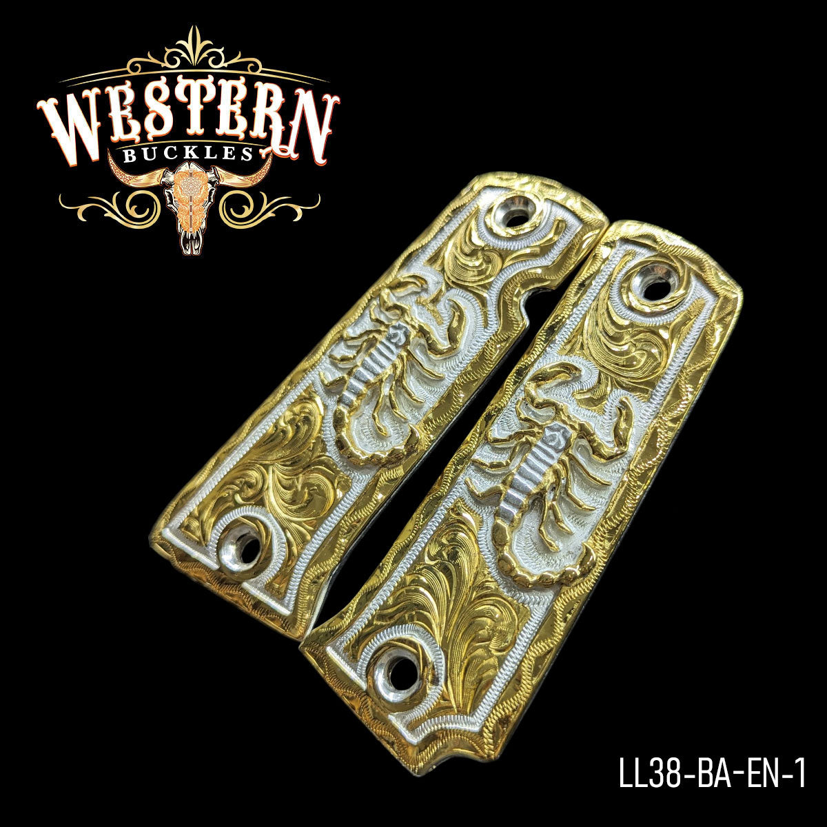 Cachas Llama 38 Super Escorpion Dorado