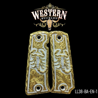 Cachas Llama 38 Super Escorpion Dorado