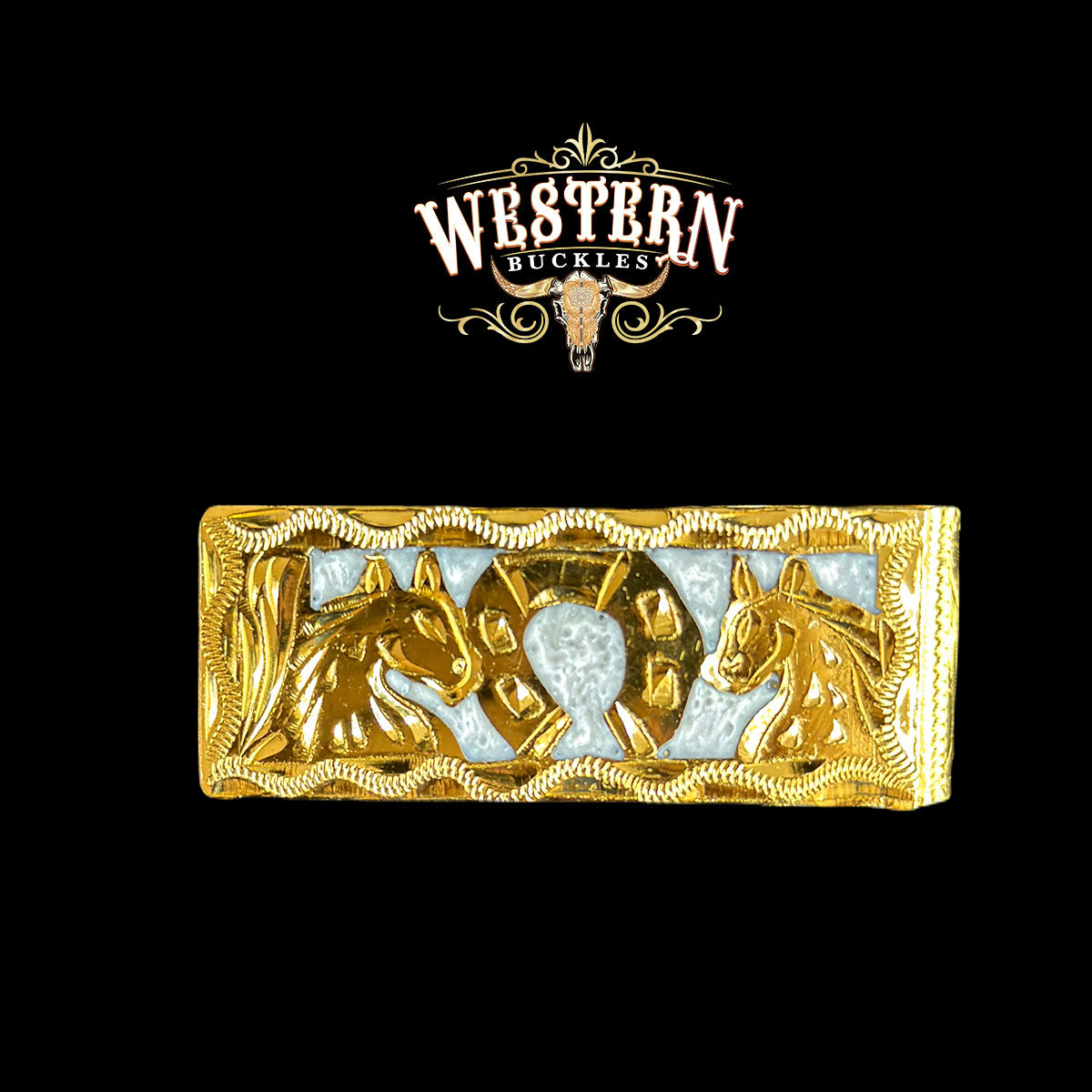 Money Clip Chapa De Oro Caballo – Western Buckles