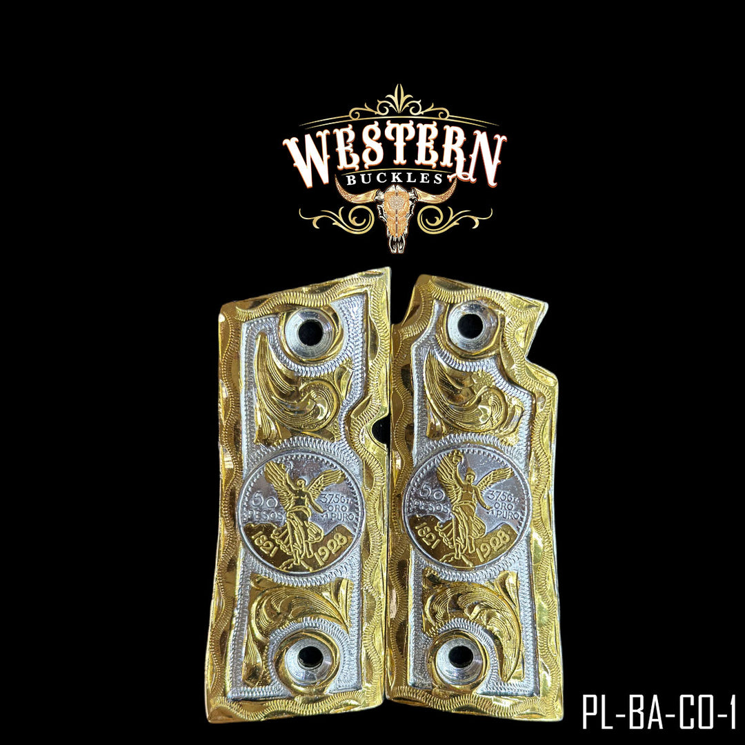Colt 1911 Centenario Cachas | Handcrafted by Western Buckles | SKU PL-BA-CO-1