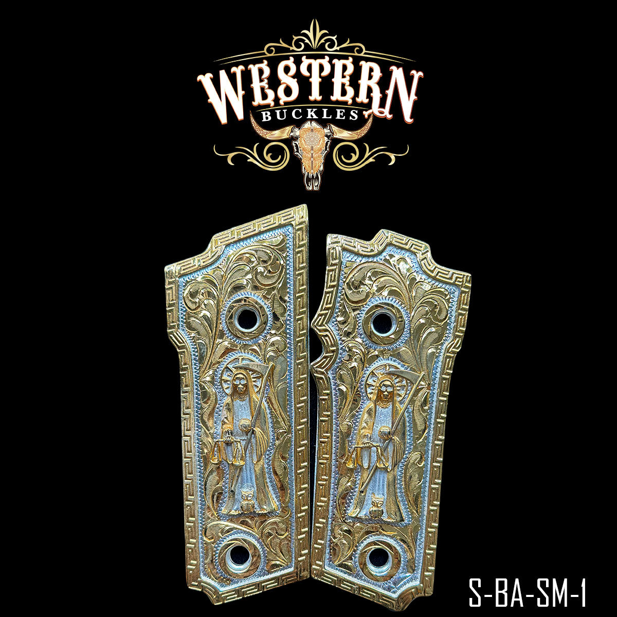 Cachas S&W Santa Muerte Rameada