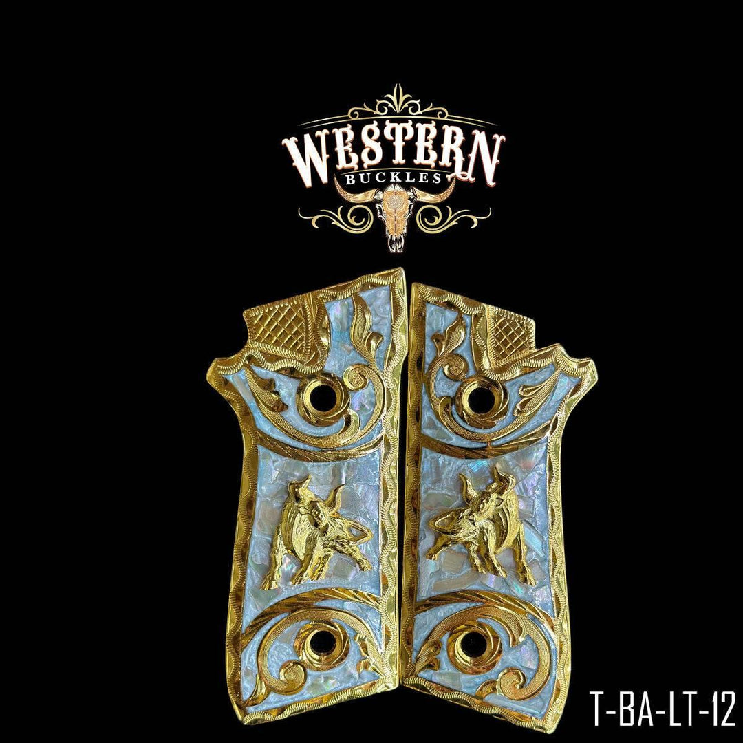 Cacha Taurus PT92 Grips Logo Taurus - Western Buckles