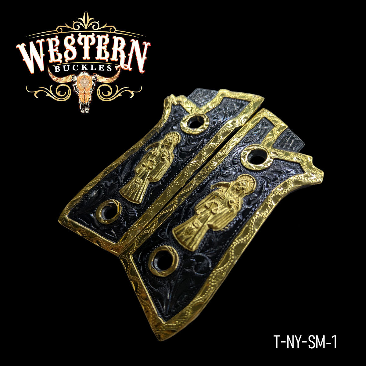 Cacha Taurus Santa Muerte Oro