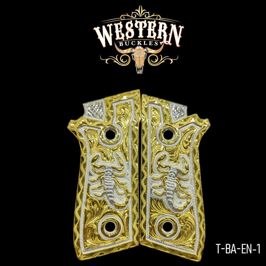 Taurus PT92 Scorpion Gold Plated-The Western Buckles