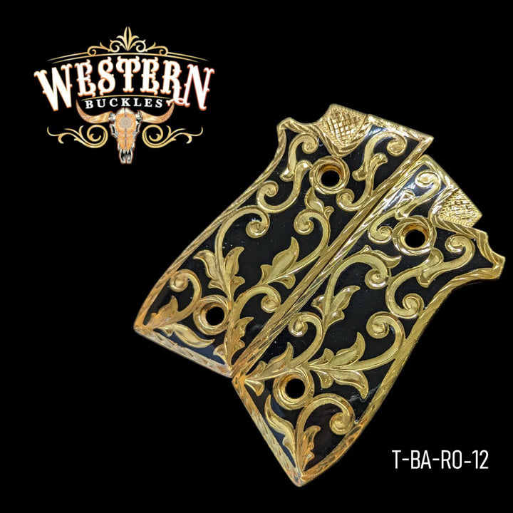 Taurus PT Engraved Gold-Tone and Resin