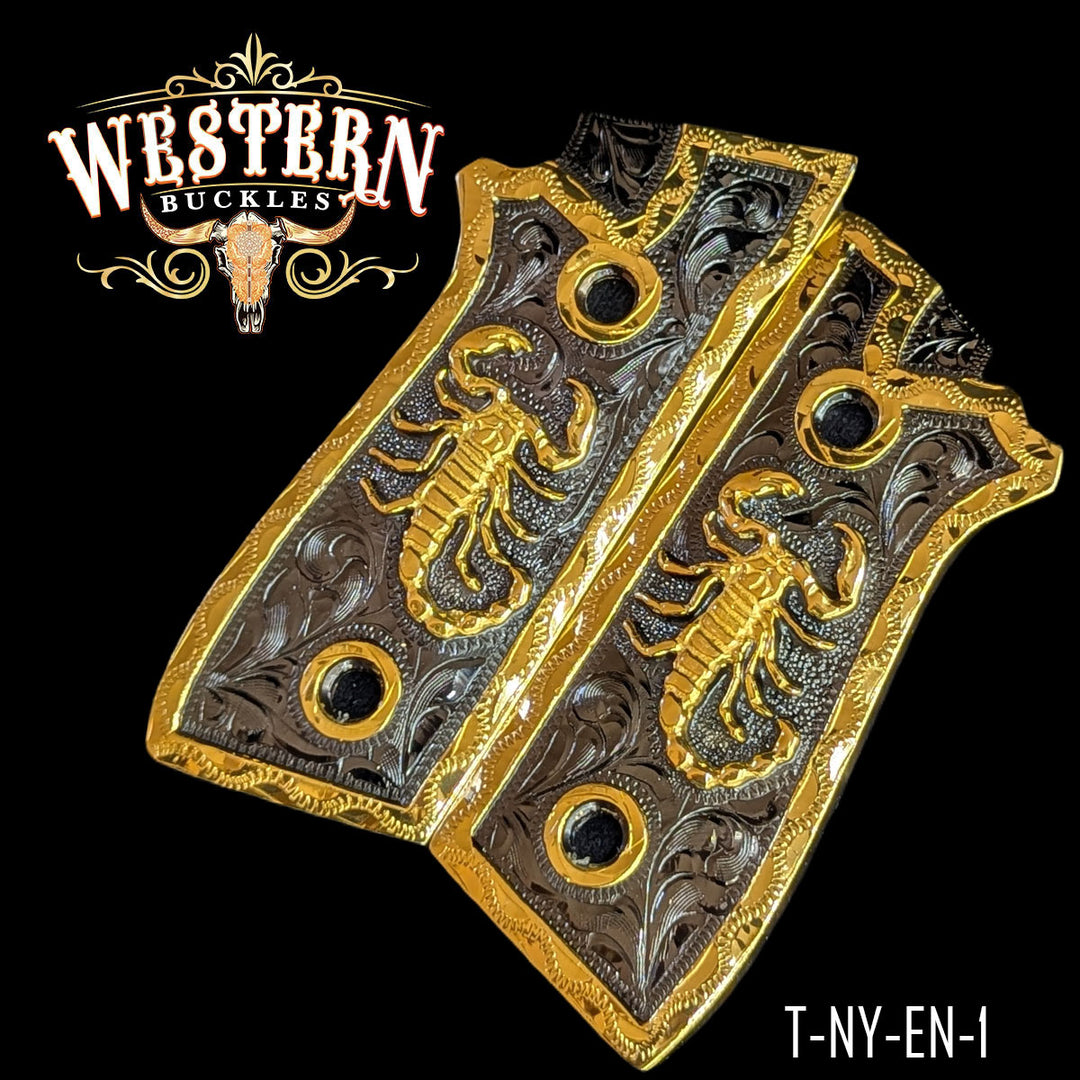 Taurus PT Scorpion Black and Gold-The Western Buckles