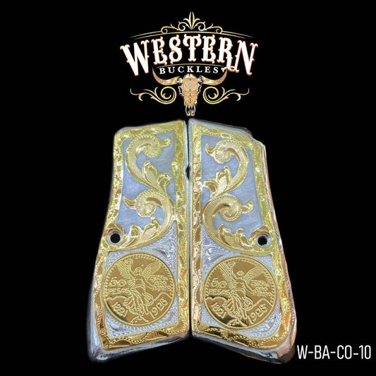 Cachas Browning High Power 9mm Centenario Resina - Western Buckles