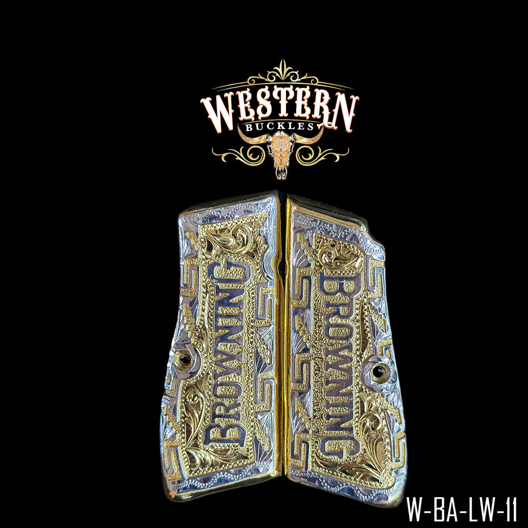 Browning HP Cachas | Handcrafted by Western Buckles | SKU W-BA-LW-11
