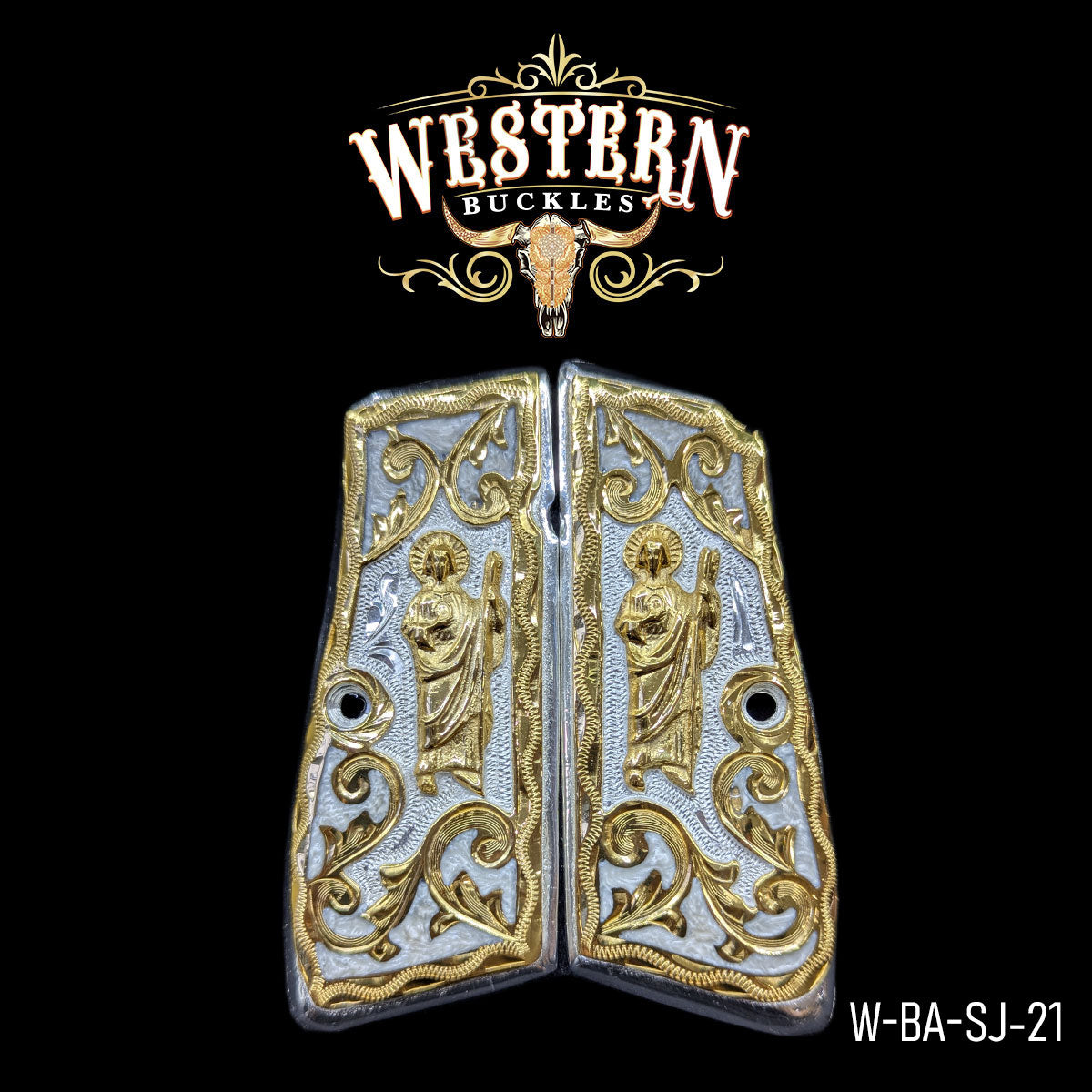 Cachas Browning Grips San Judas Resina