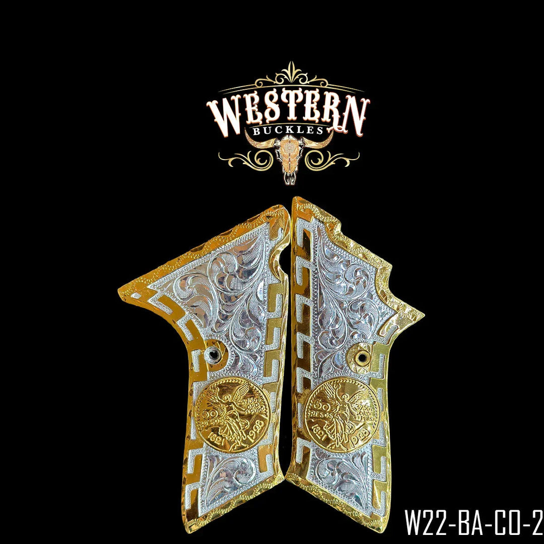 Cacha Colt 22 Woodsman Grips Centenario