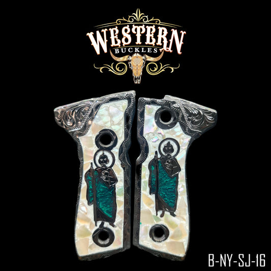 San Judas Resin Grip 