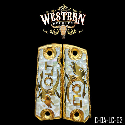 Cachas Colt 1911 Grips Logo Colt Resina