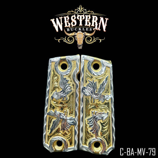 Cacha Colt Gallo Rameado - Western Buckles