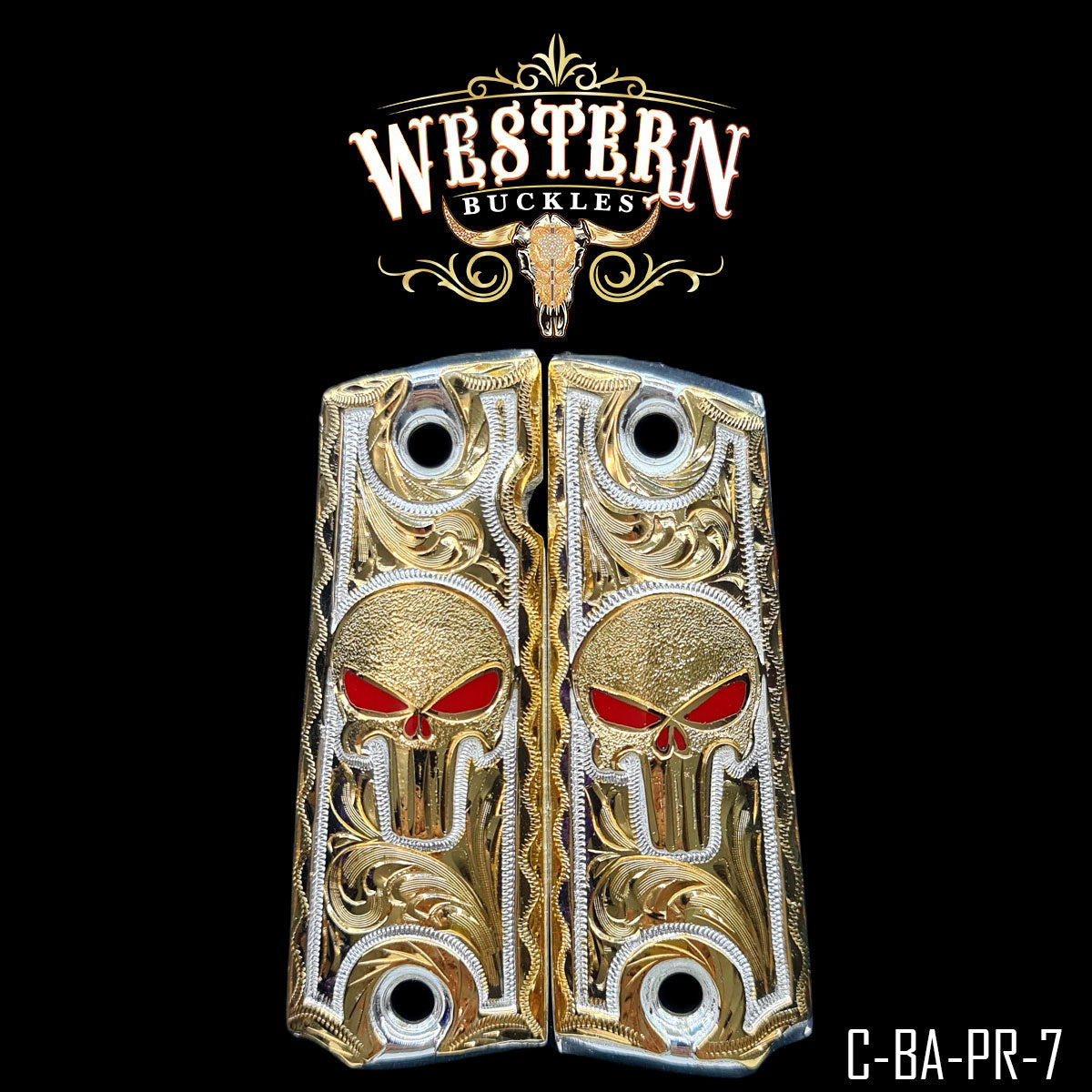 Cacha Colt 1911 El Castigador Rameados