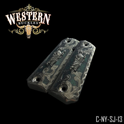 San Judas Resin Grip