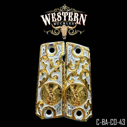 Cachas Colt 1911 Grips Centenario Rameaedo - Western Buckles