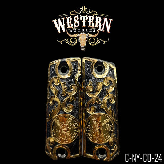 Cachas Colt 1911 Grips Centenario Rameado - Western Buckles