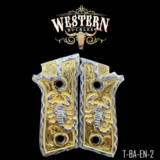 Cacha Taurus Escorpion Rameada - Western Buckles
