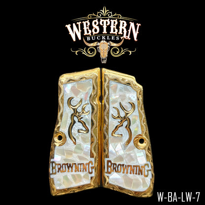 Cachas Browning High Power Logo Browning Resina