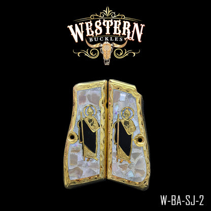 Cacha San Judas Piedra Concha Nacar